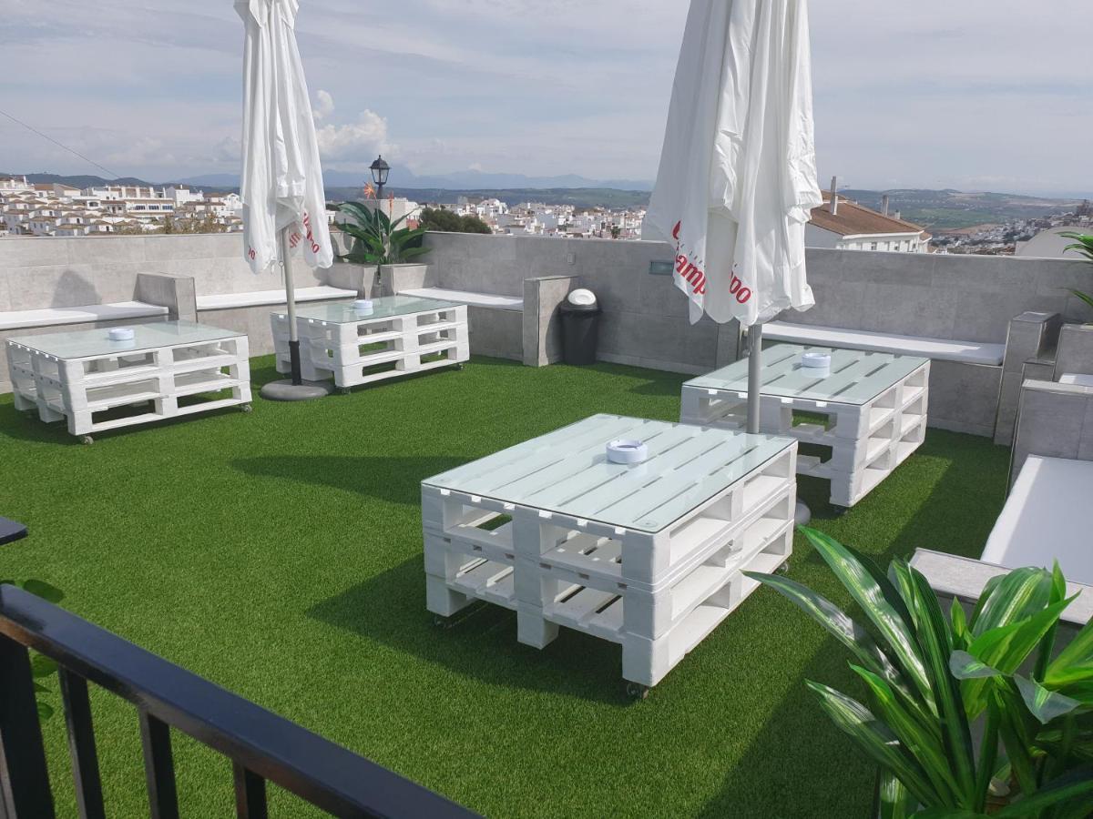 Hostal Malaga Arcos de la Frontera Eksteriør bilde